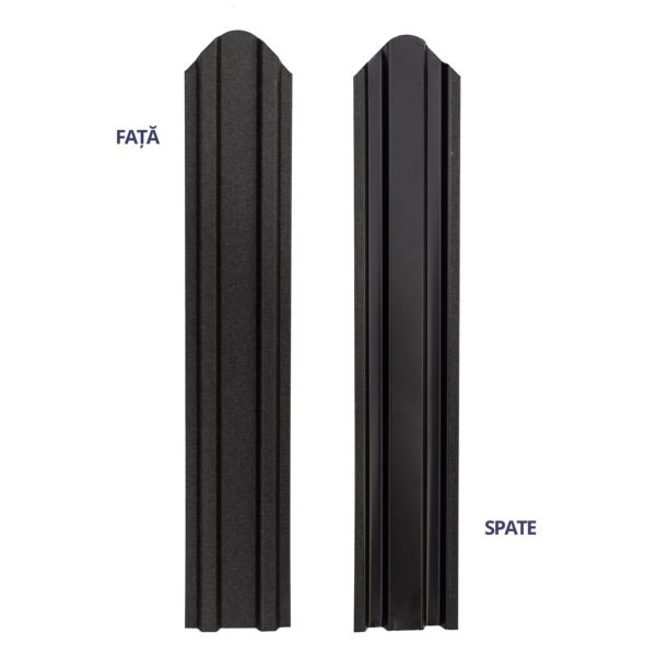 Sipca metalica p9 9005 mat
